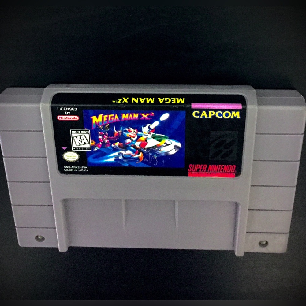 **Rare* Megaman X2 Super Nintendo video game
